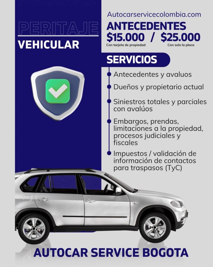 Descripcion de servicio de antecedentes bogota